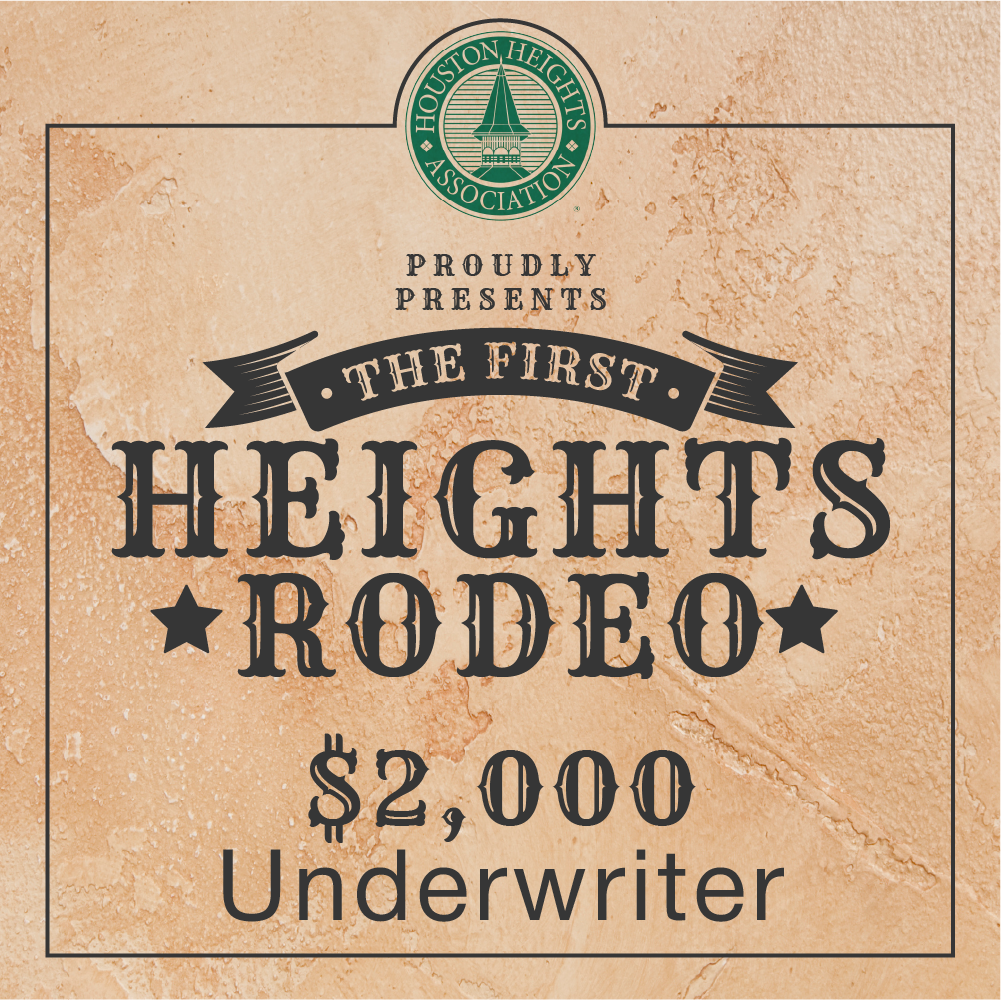 Heights Rodeo - $2000 Underwriter