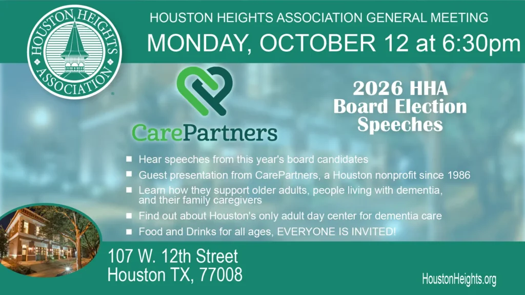 October 2026 General Meeting