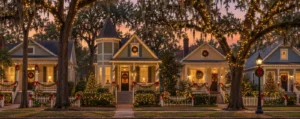 Heights homes lit with holiday lights